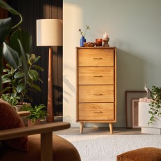 Modern Space Saving Wadrobe (4 Drawers)