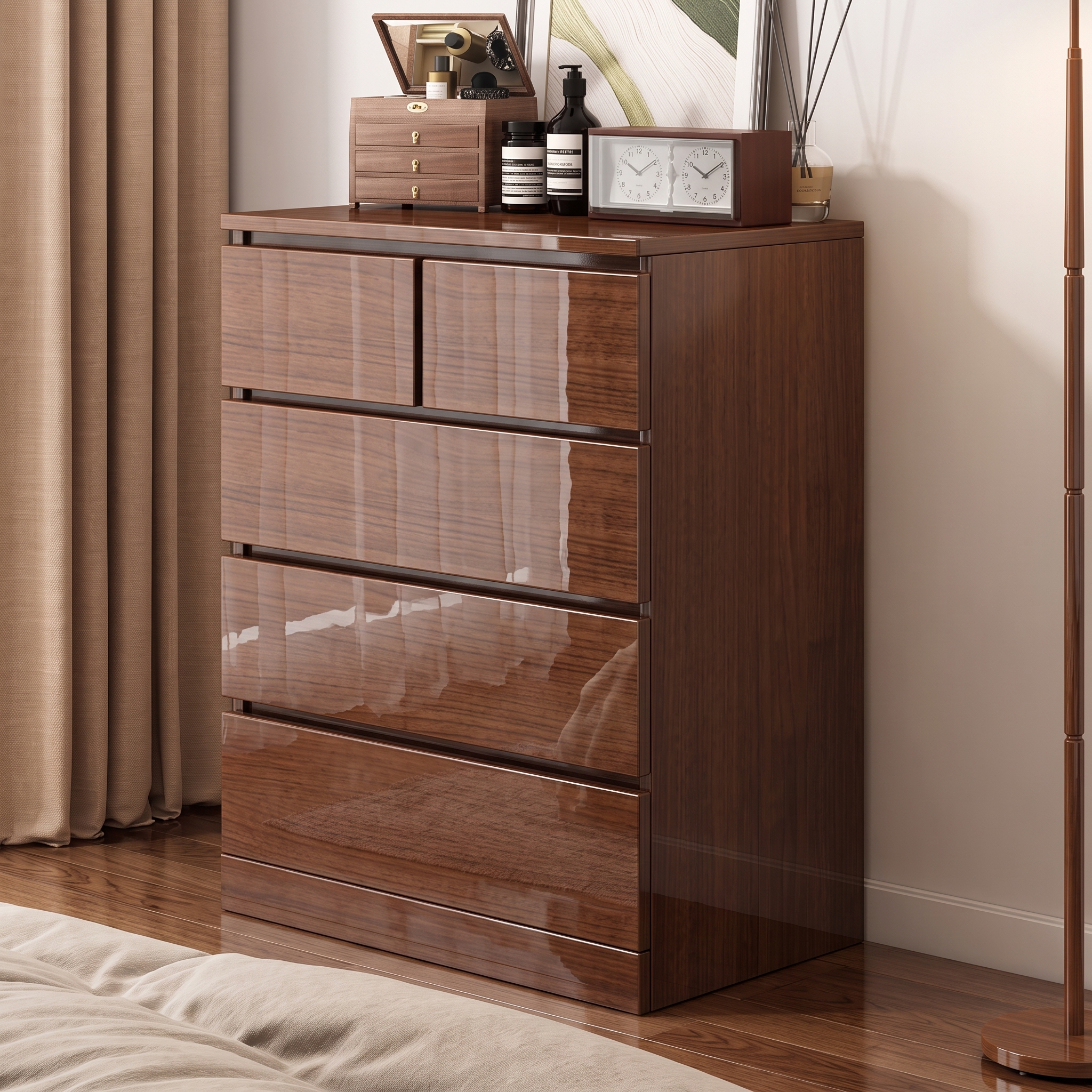 4 drawered Chest of Drawers view 5